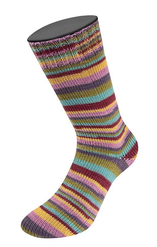 Lana Grossa Meilenweit 6-fach 150 Granita Farbe 9735