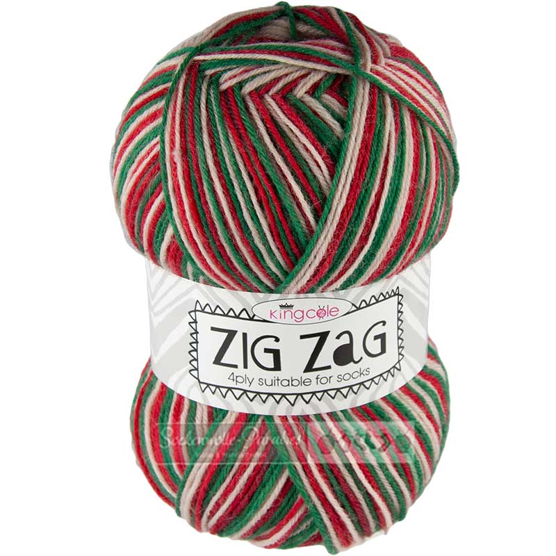 King Cole Zig Zag - 3408 Christmas