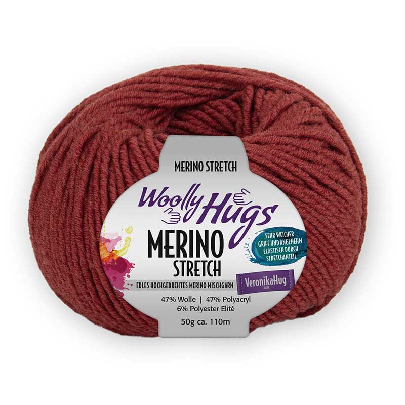 Woolly Hugs Merino Stretch ziegel 127