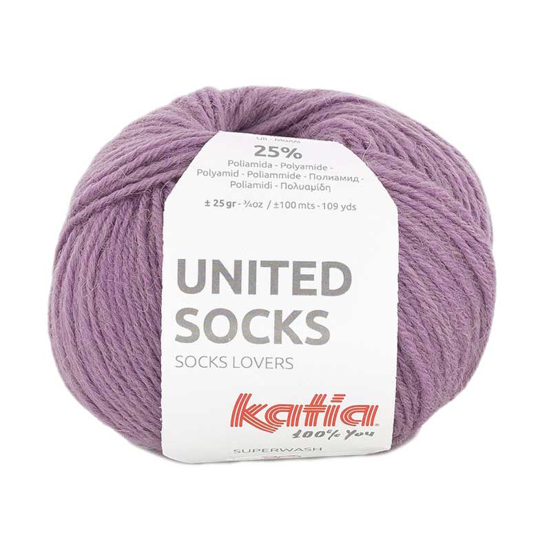 Katia United Socks Farbe 30 violett