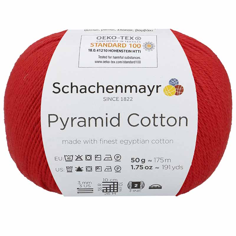 Schachenmayr Pyramid Cotton 030 rot