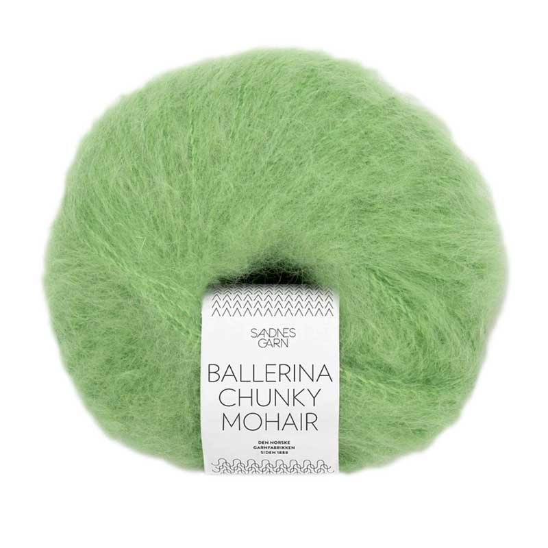 Sandnes Ballerina Chunky Mohair Farbe 8733 spring green