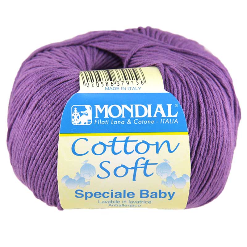 Mondial Cotton soft Speciale Baby Fb. 312 lila