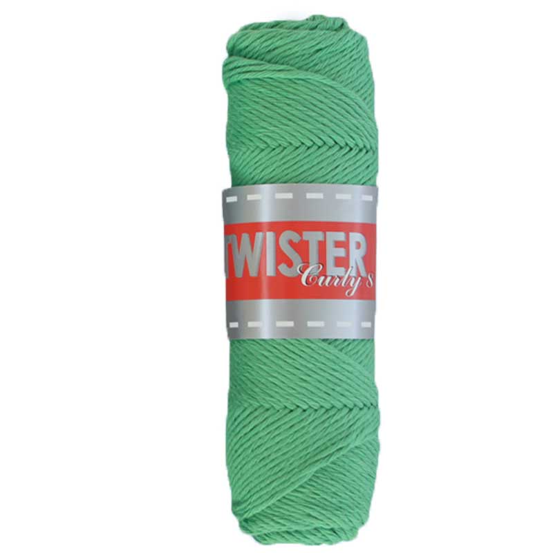 Twister Curly 8  Farbe 74 apfel