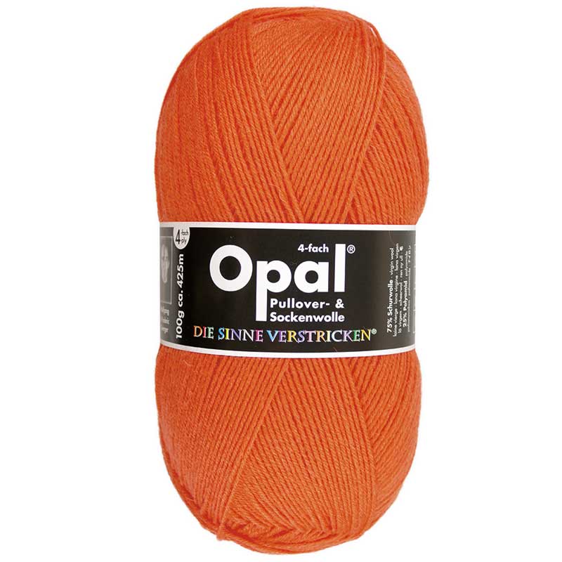 Opal Uni 4-fach 5181 orange