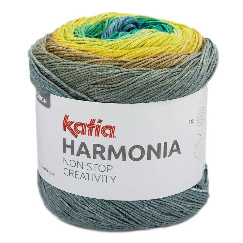 Katia Harmonia Farbe 218 grün-pistaziengrün-graublau