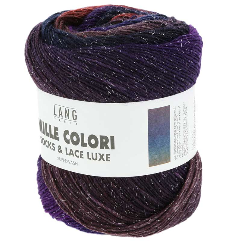 Lang Yarns Mille Colori Socks & Lace Luxe Farbe 213