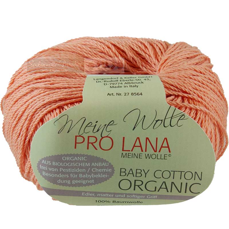 Pro Lana Baby cotton organic Farbe 25 apricot