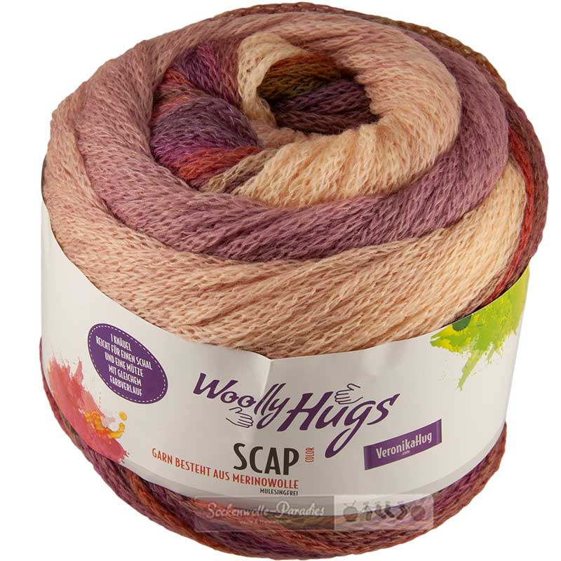 Woolly Hugs Scap Fb.384 rosa color