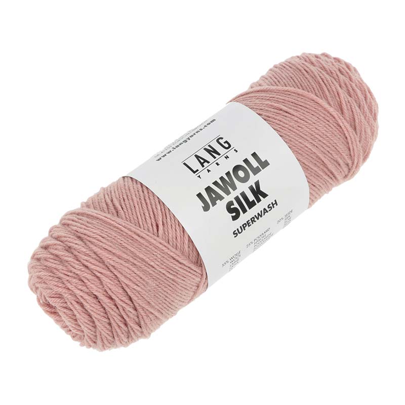 Lang Yarns Jawoll Silk Farbe 0119 rosa