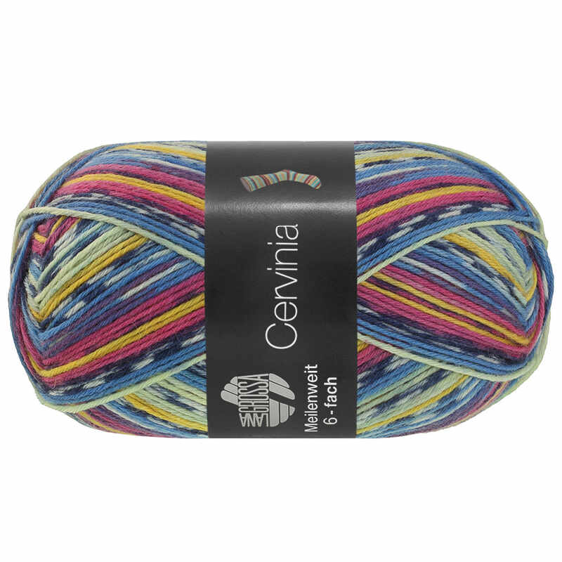Lana Grossa Meilenweit 6-fach 150 Cervinia Farbe 9754