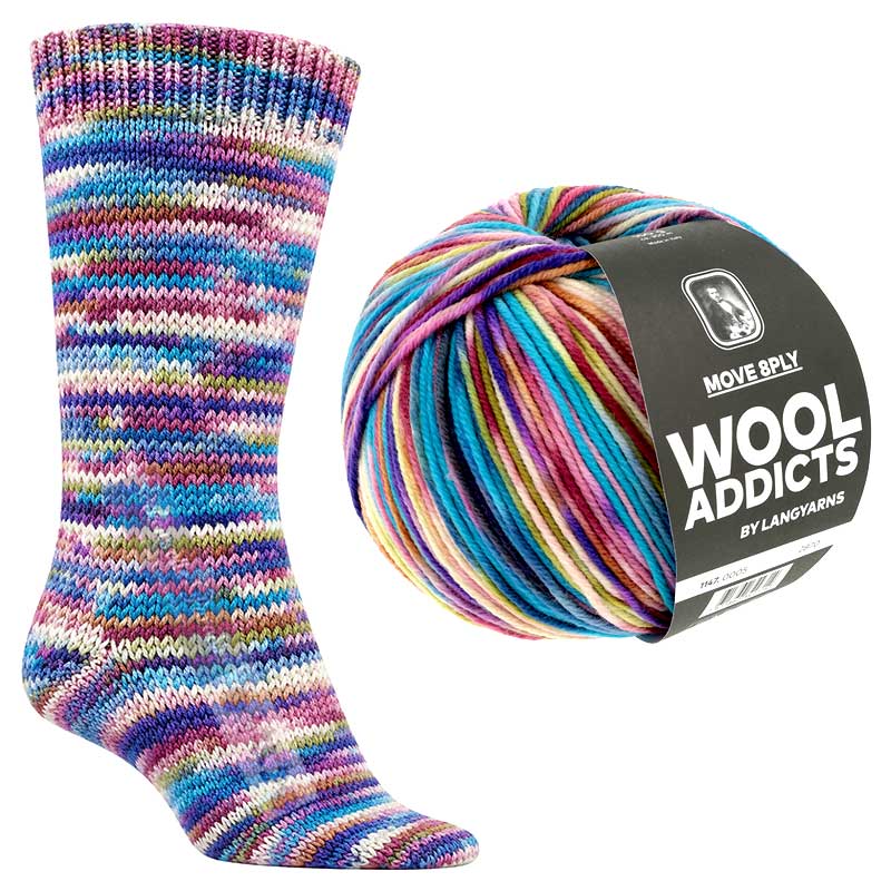 Lang Yarns Wooladdicts Move 8-fach Farbe 5