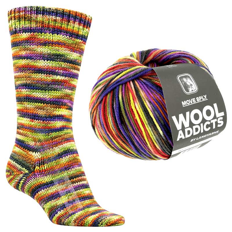 Lang Yarns Wooladdicts Move 8-fach Farbe 4