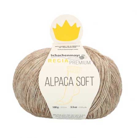 Regia Premium Alpaca Soft camel meliert (00020)