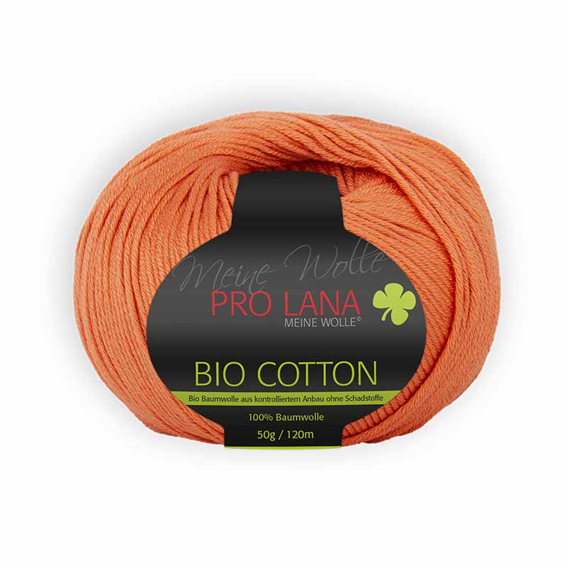 Pro Lana Bio Cotton Farbe 25 mandarin
