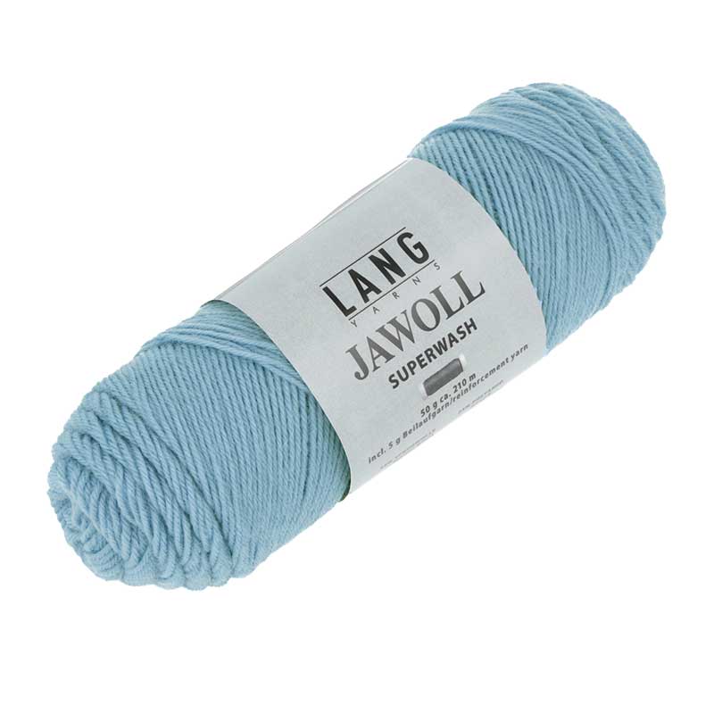 Lang Yarns Jawoll Uni Farbe 0220 hellblau