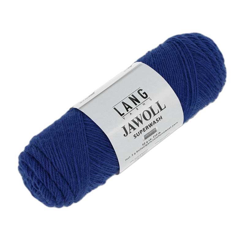 Lang Yarns Jawoll Uni Farbe 0006 royal