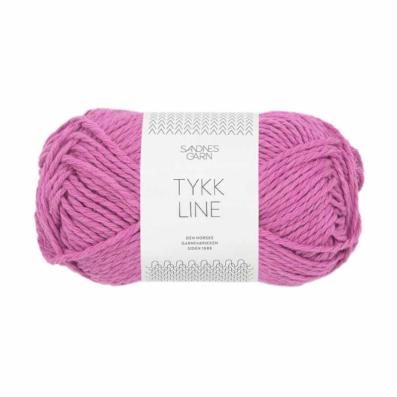 Sandnes Tykk Line Farbe 4626 shocking pink