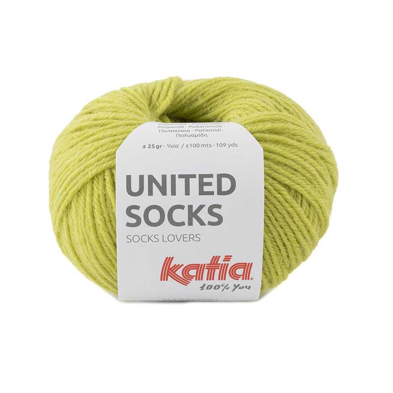 Katia United Socks Farbe 20 pistazie