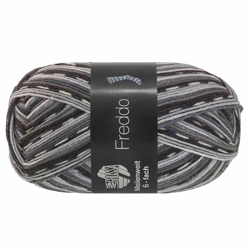 Lana Grossa Meilenweit 6-fach 150 Freddo Farbe 9738