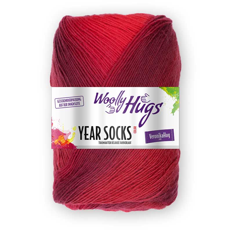 Woolly Hugs Year Socks Winter (Fb. 16)