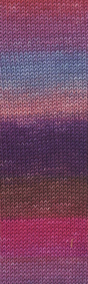 Lang Yarns Merino 120 Dégradé Farbe 0004 rot-violett
