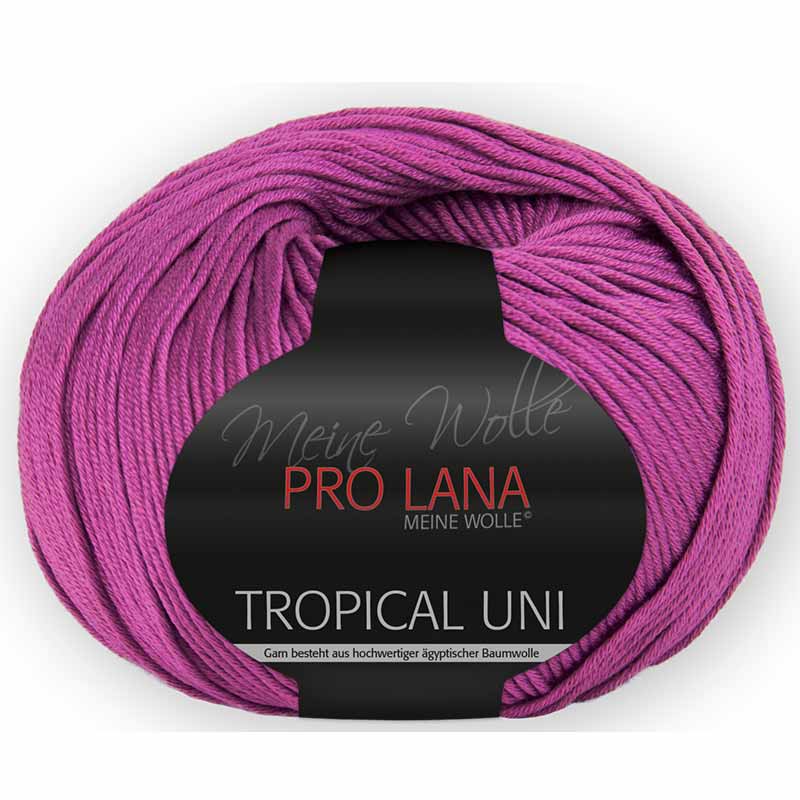 Pro Lana Tropical uni Farbe 41 beere
