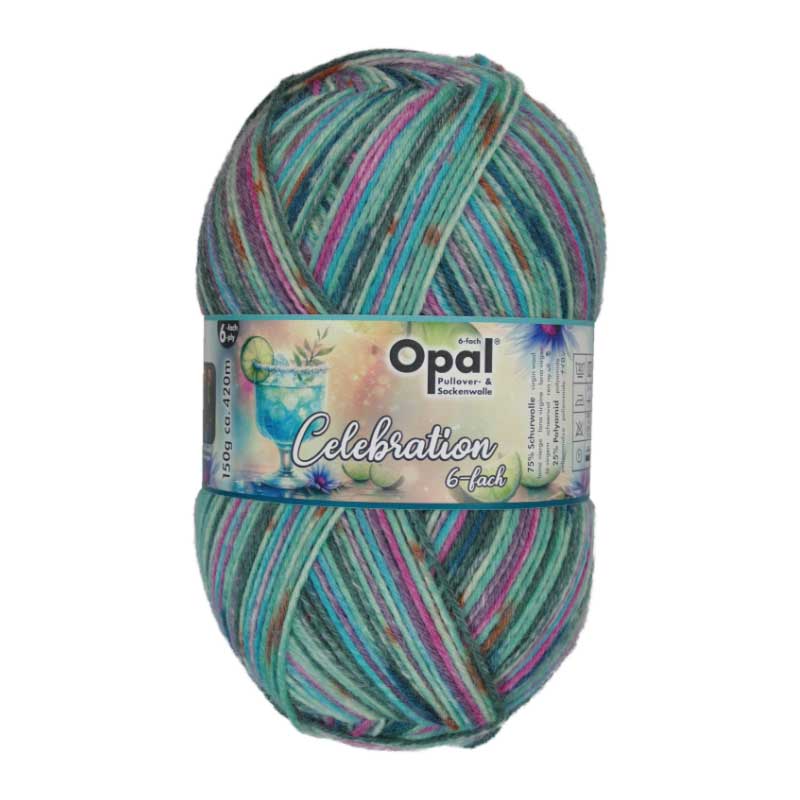 Opal Celebration 6-fach - Maschenzauber auf Eis (11694)