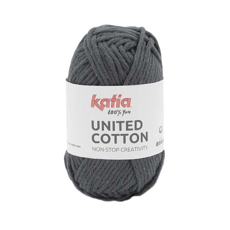 Katia United Cotton Farbe 16 anthrazitgrau