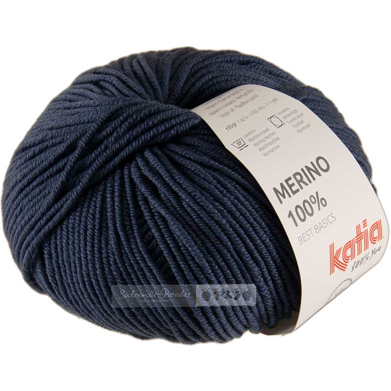 Katia Merino 100% Farbe 53 blau