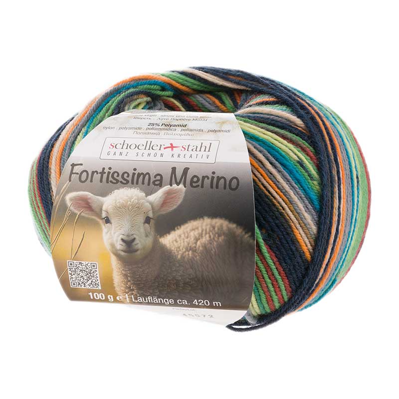 Schoeller Fortissima Merino Color Farbe 109 dschungel