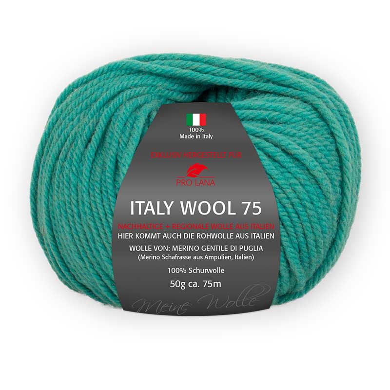 Pro Lana Italy Wool 75 Farbe 263 türkis