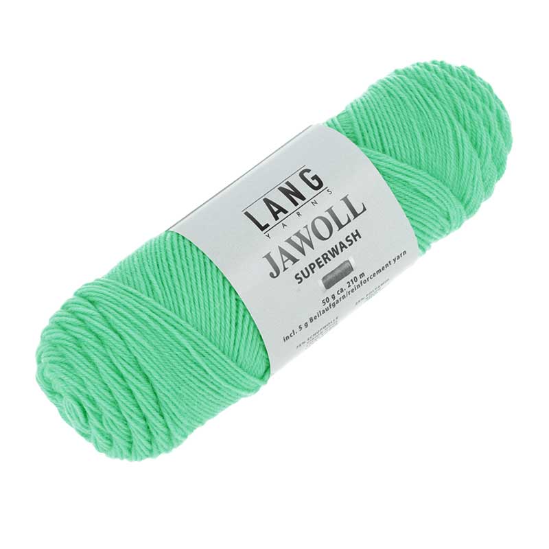 Lang Yarns Jawoll Uni Farbe 0373 smaragd