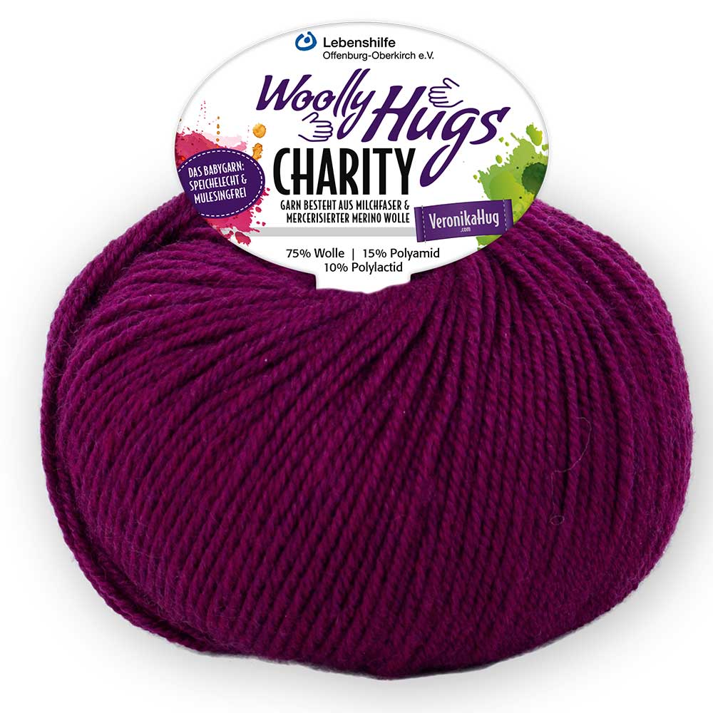Woolly Hugs Charity  Fb. 47 fuchsia
