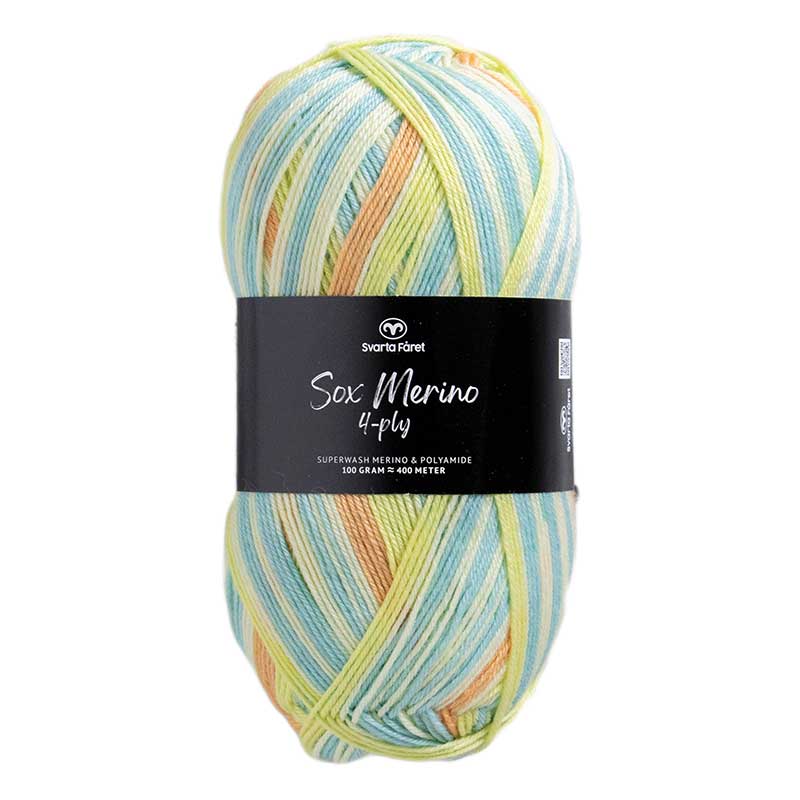 Svarta Fåret Sox Merino Color 444006