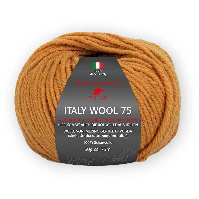 Pro Lana Italy Wool 75 Farbe 222 gold