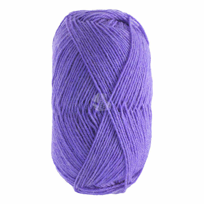 Lana Grossa Meilenweit 50 Uni Farbe 1399 Neonlila