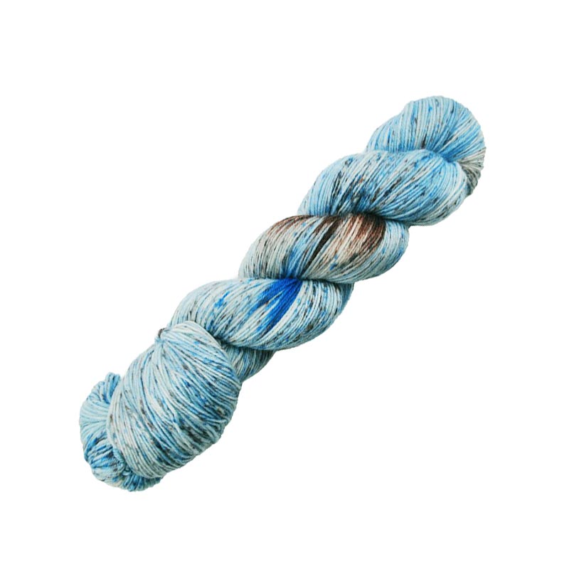 Araucania Huasco Sock Hand-painted 1030 Blue Dacnis
