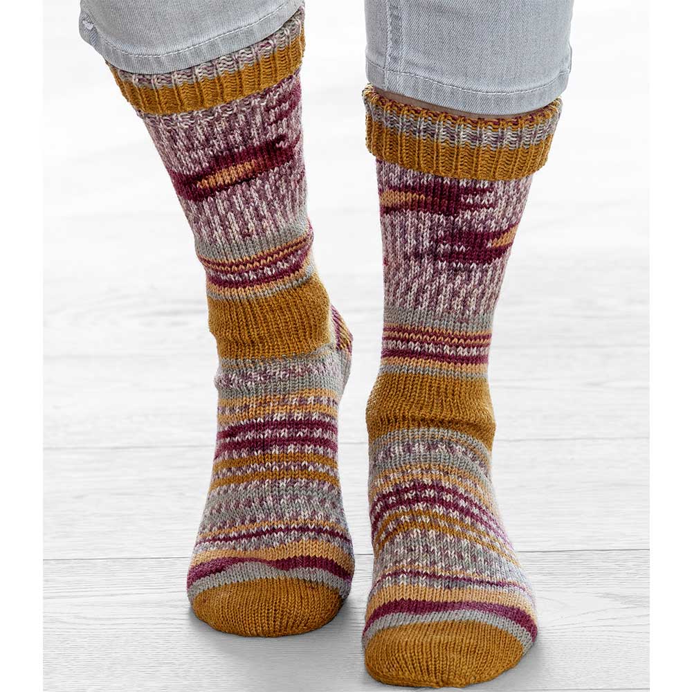 Gruendl Hot Socks Simila 4-fach Farbe 405