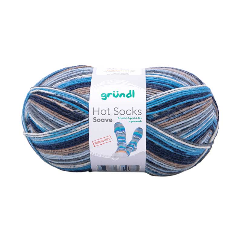 Gruendl Hot Socks Soave 6-fach Farbe 1