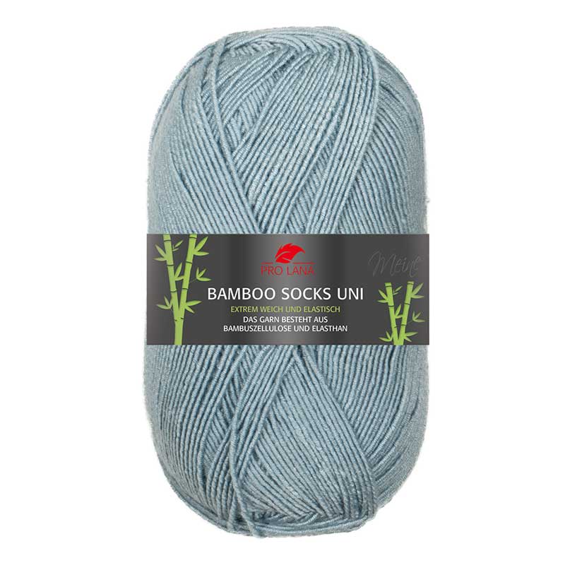 Pro Lana Bamboo Socks uni Farbe 55 denim