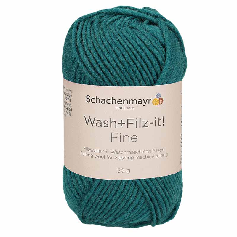 Schachenmayr Wash+Filz-it! Fine Farbe 149 teal