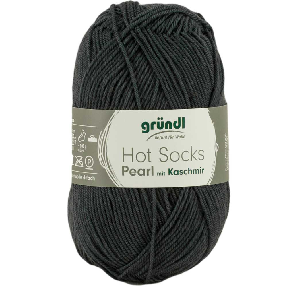 Gruendl Hot Socks Pearl Farbe 03 anthrazit