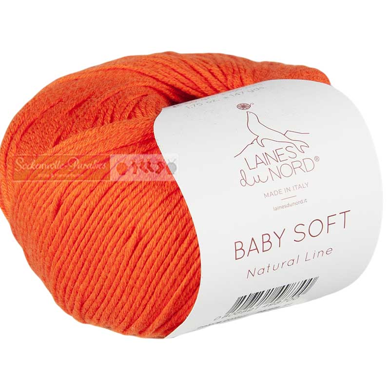 Laines du Nord Baby Soft Fb. 34 orange