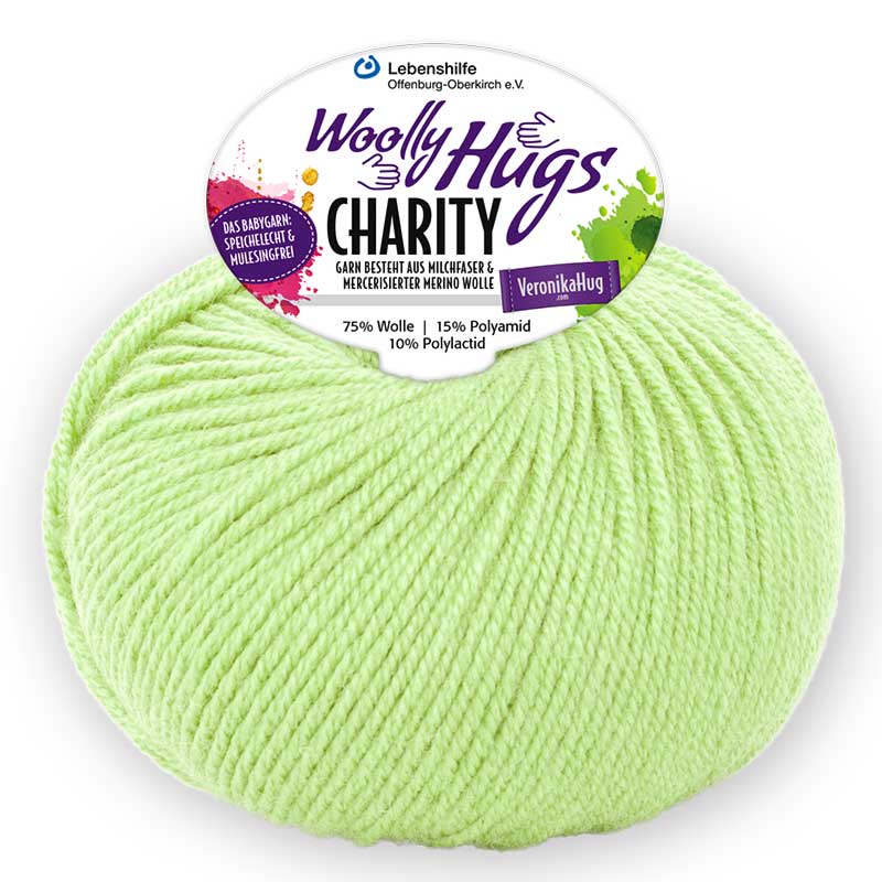 Woolly Hugs Charity  Fb. 61 pistazie
