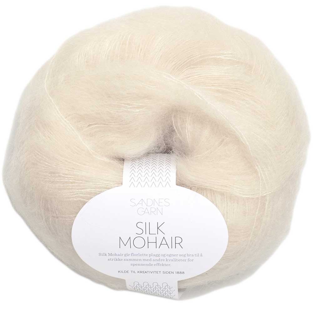 Sandnes Silk Mohair 1012 natur