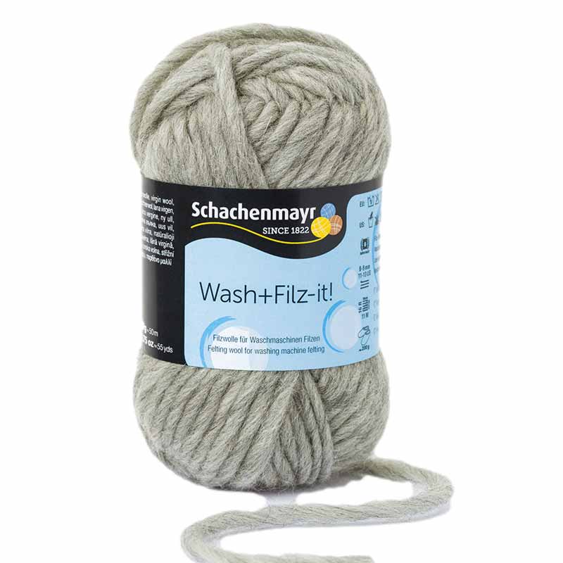 Schachenmayr Wash+Filz-it! Farbe 21 steel