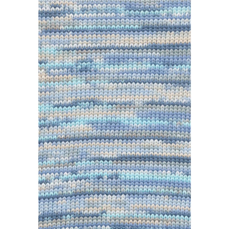 Lang Yarns Lisboa Farbe 4 blau-beige-grau