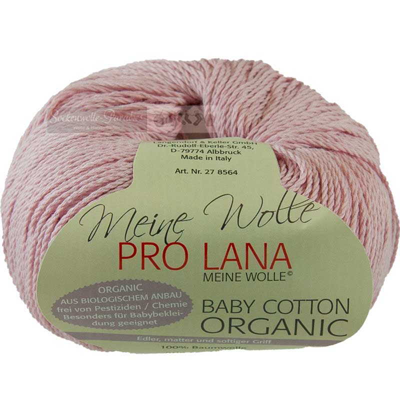 Pro Lana Baby cotton organic Farbe 33 rosa
