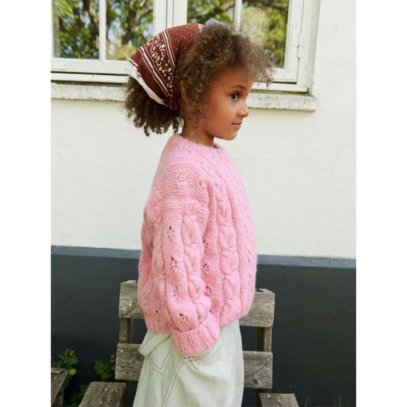 Sandnes Einzelanleitung 2605 Nr. 3 Junia Sweater Junior
